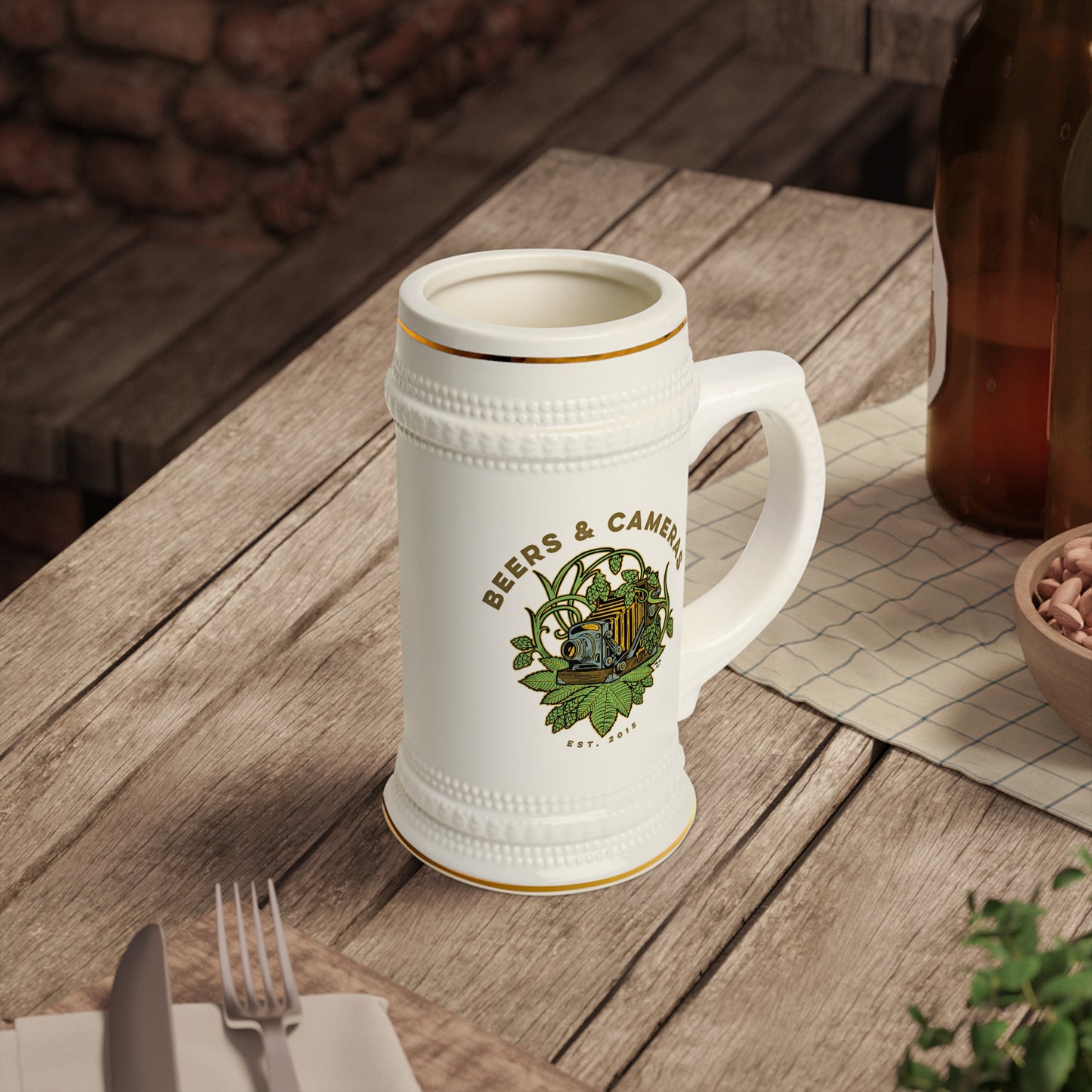 BEERS & CAMERAS - B&C Collectible Stein Mug