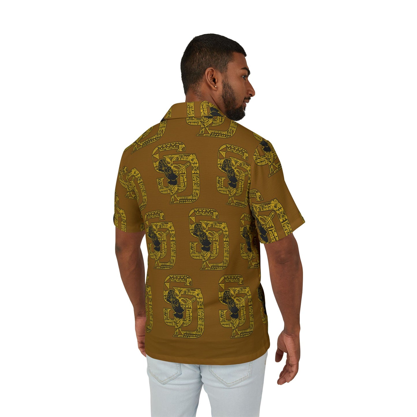 SD Tiki Bali Hai Camp Shirt — Large Repeat