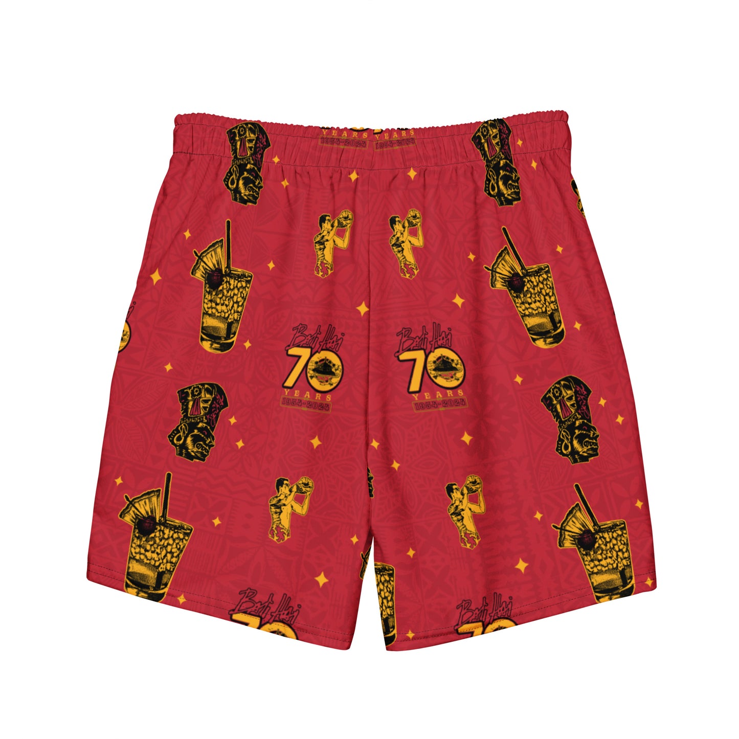 BALI HAI - 70th swim trunks - red