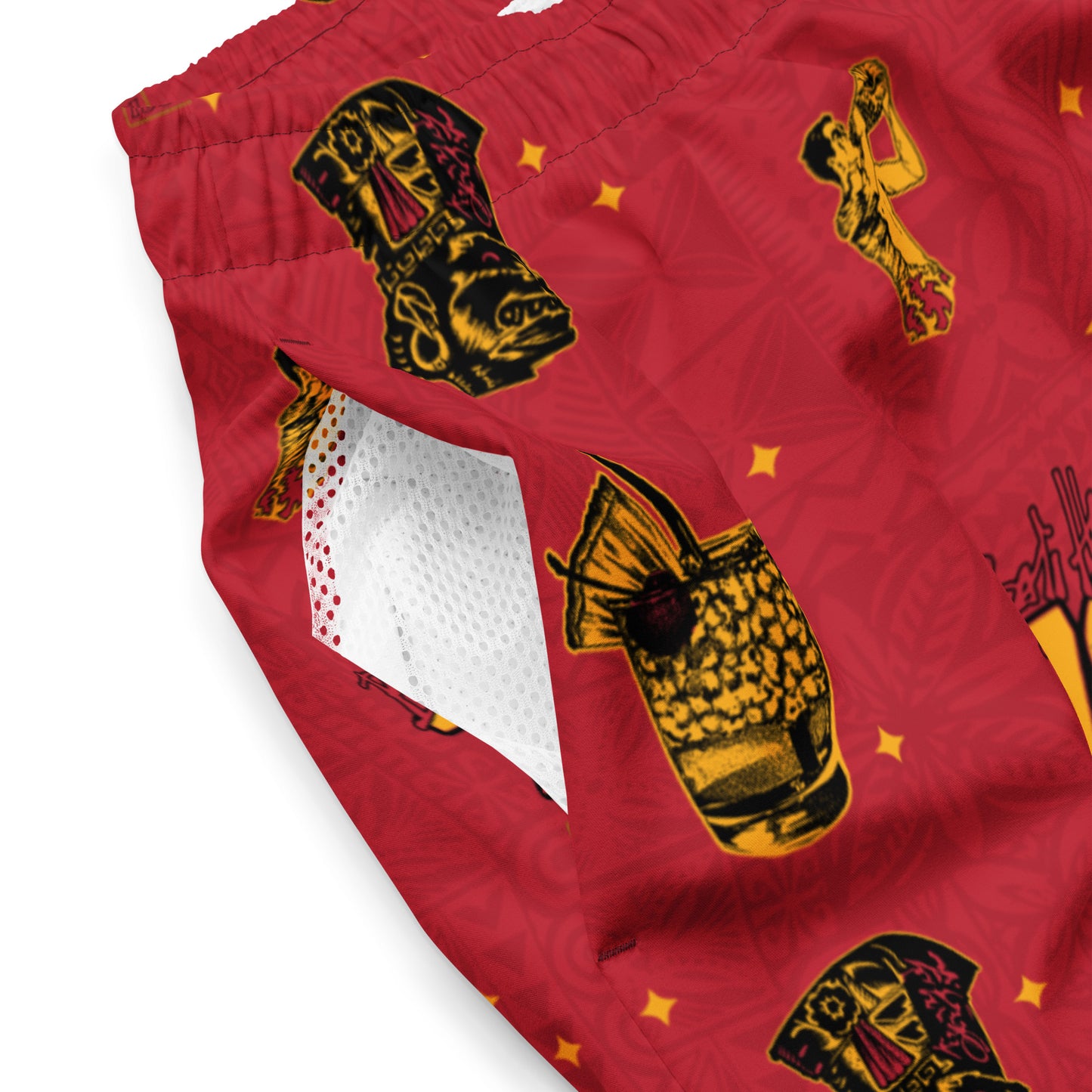 BALI HAI - 70th swim trunks - red