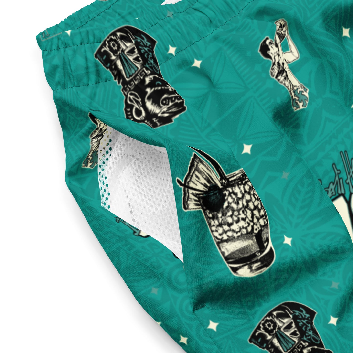 BALI HAI - 70th - swim trunks - turquoise
