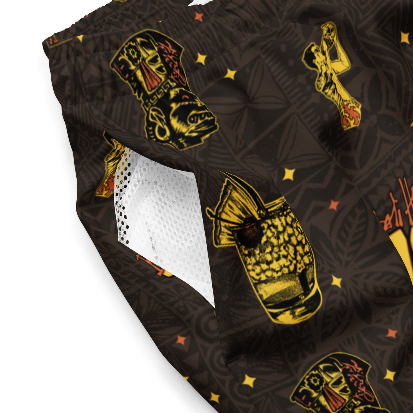 BALI HAI - 70th - swim trunks - SD brown/gold
