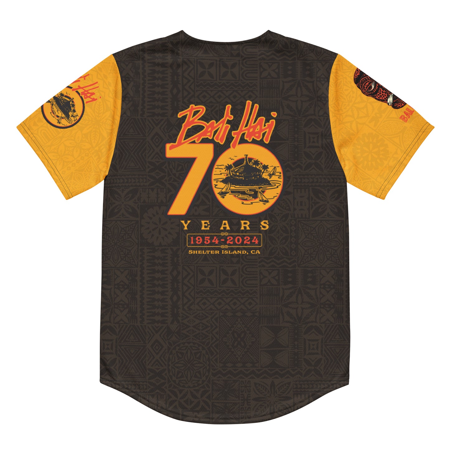 BALI HAI - 70th - jersey - SD brown/gold