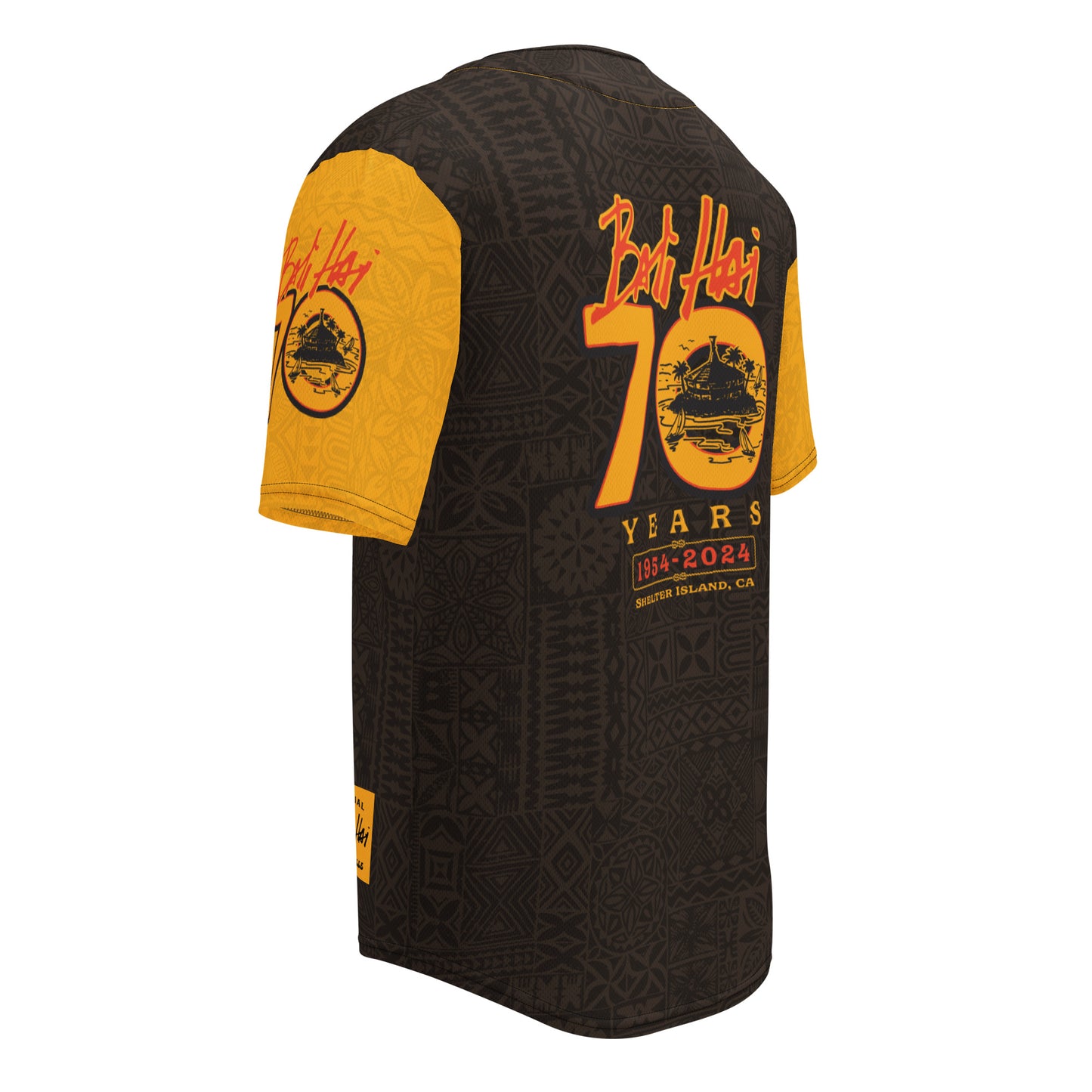 BALI HAI - 70th - jersey - SD brown/gold