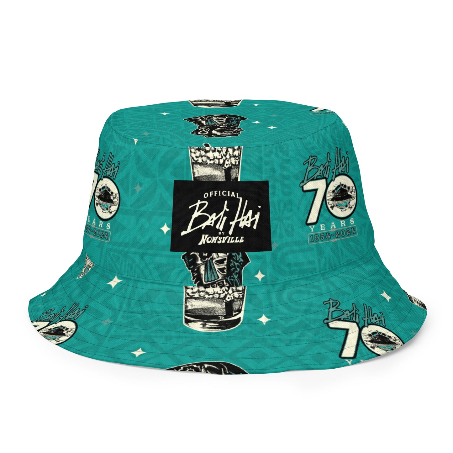 BALI HAI - 70th - bucket hat - black/grey