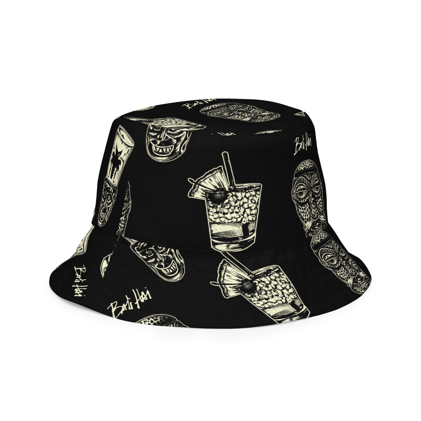BALI HAI - reversible hat - all black