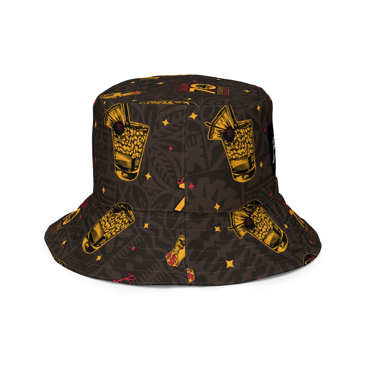 BALI HAI - 70th - bucket hat - SD brown/gold