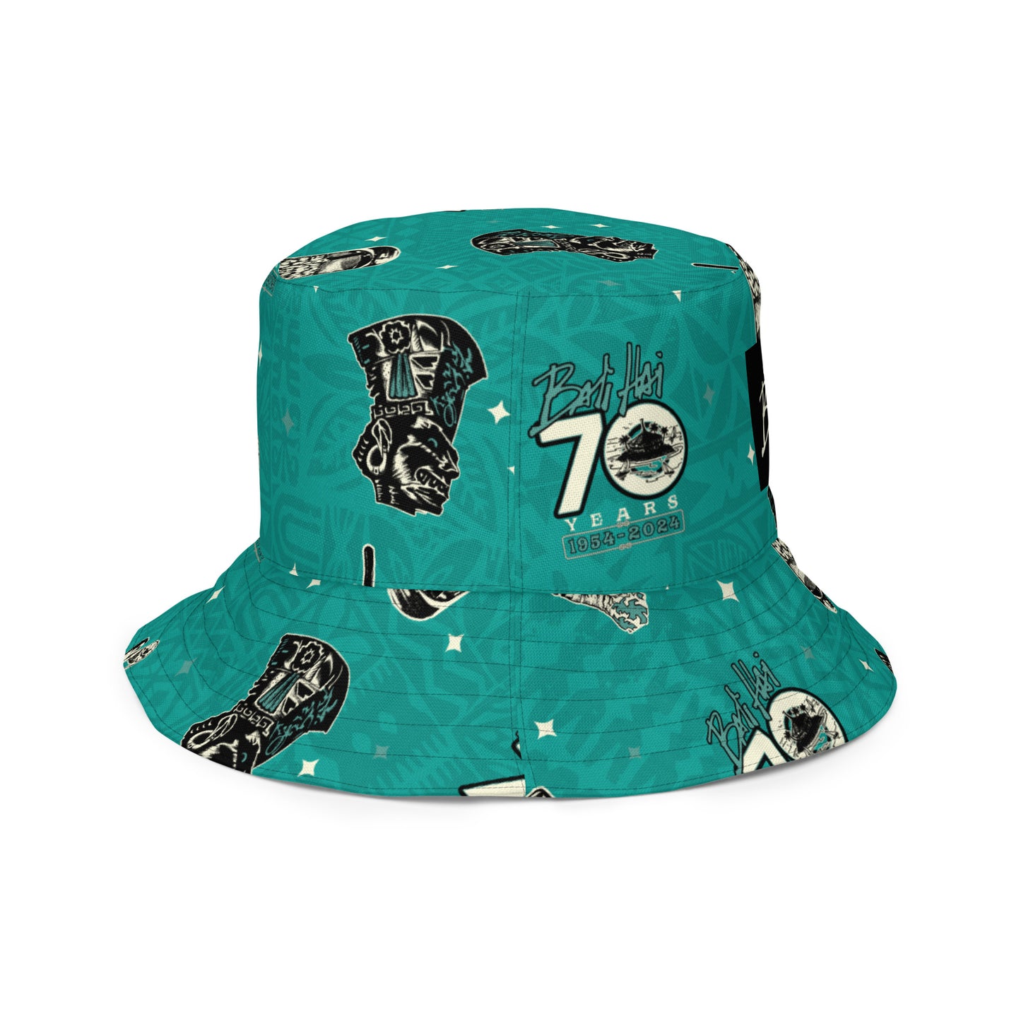 BALI HAI - 70th - bucket hat - black/grey