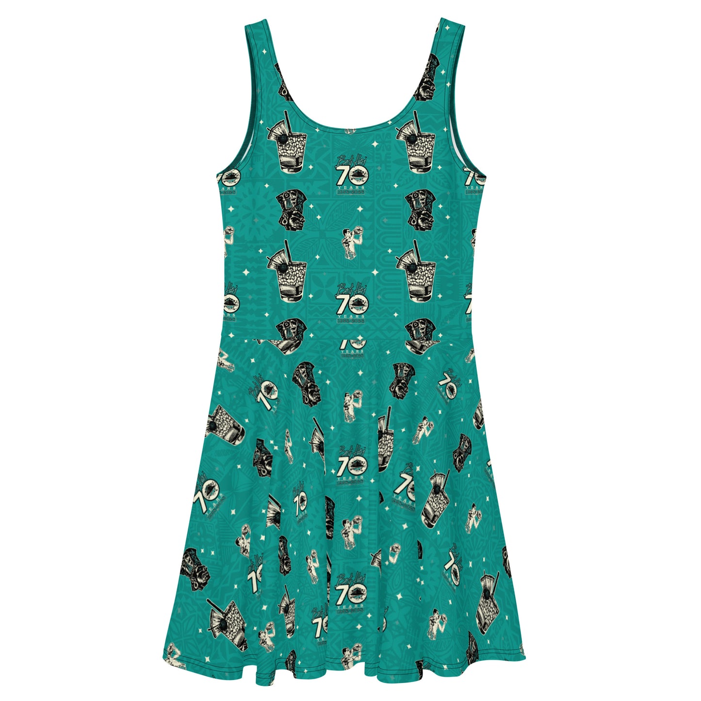 BALI HAI - 70th - dress - turquoise