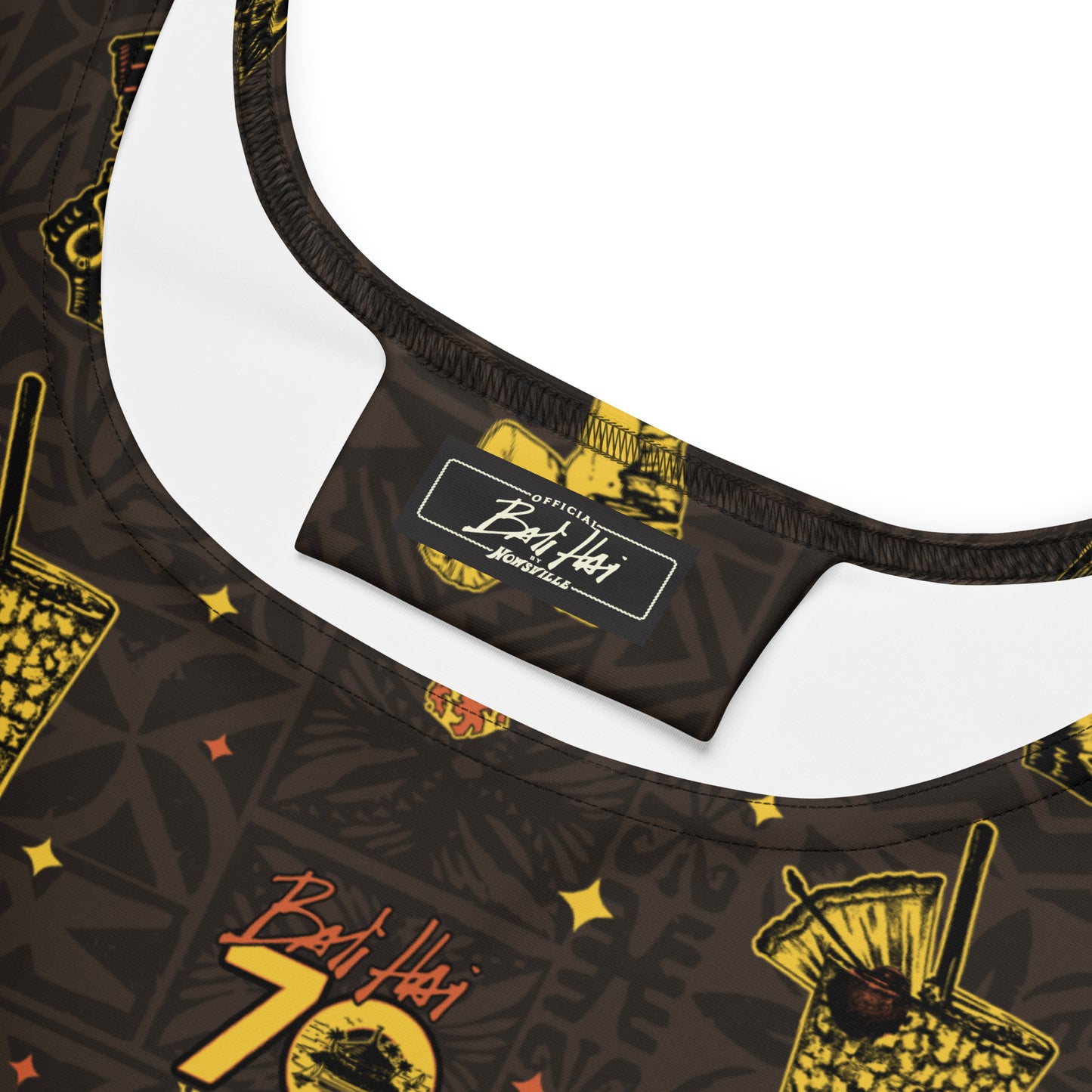 BALI HAI - 70th - dress - SD brown/gold