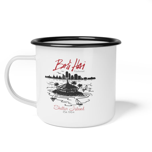 BALI HAI - enamel mug