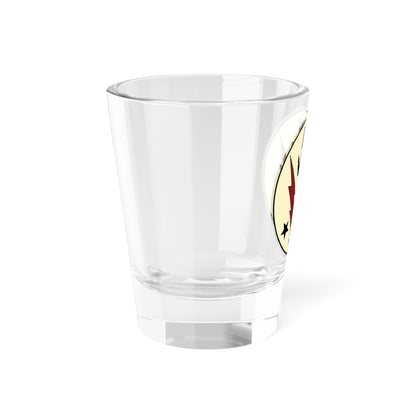 Low Volts - Circle Badge Shot Glass