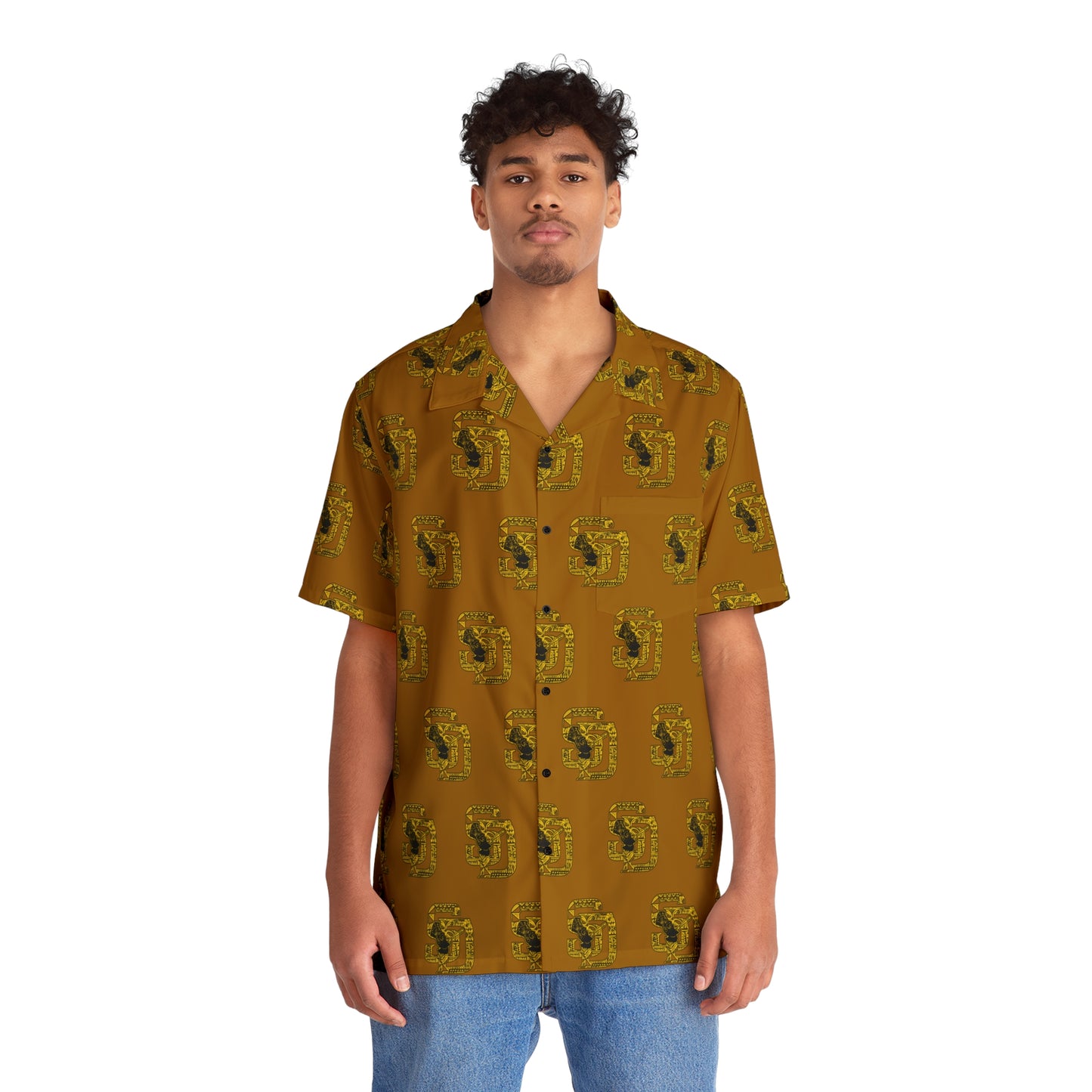 SD Tiki Bali Hai Aloha Shirt — Tight Repeat