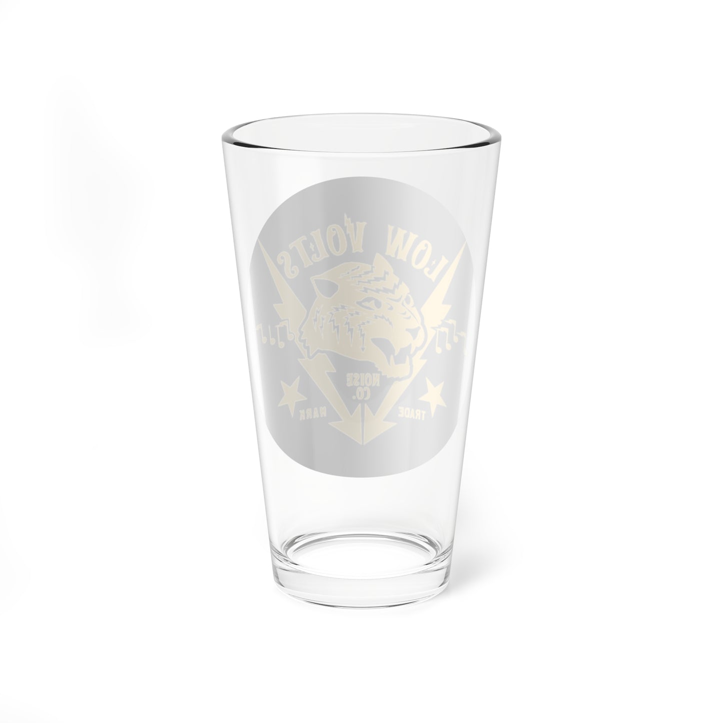 Low Volts - Tiger Crest Pint Glass