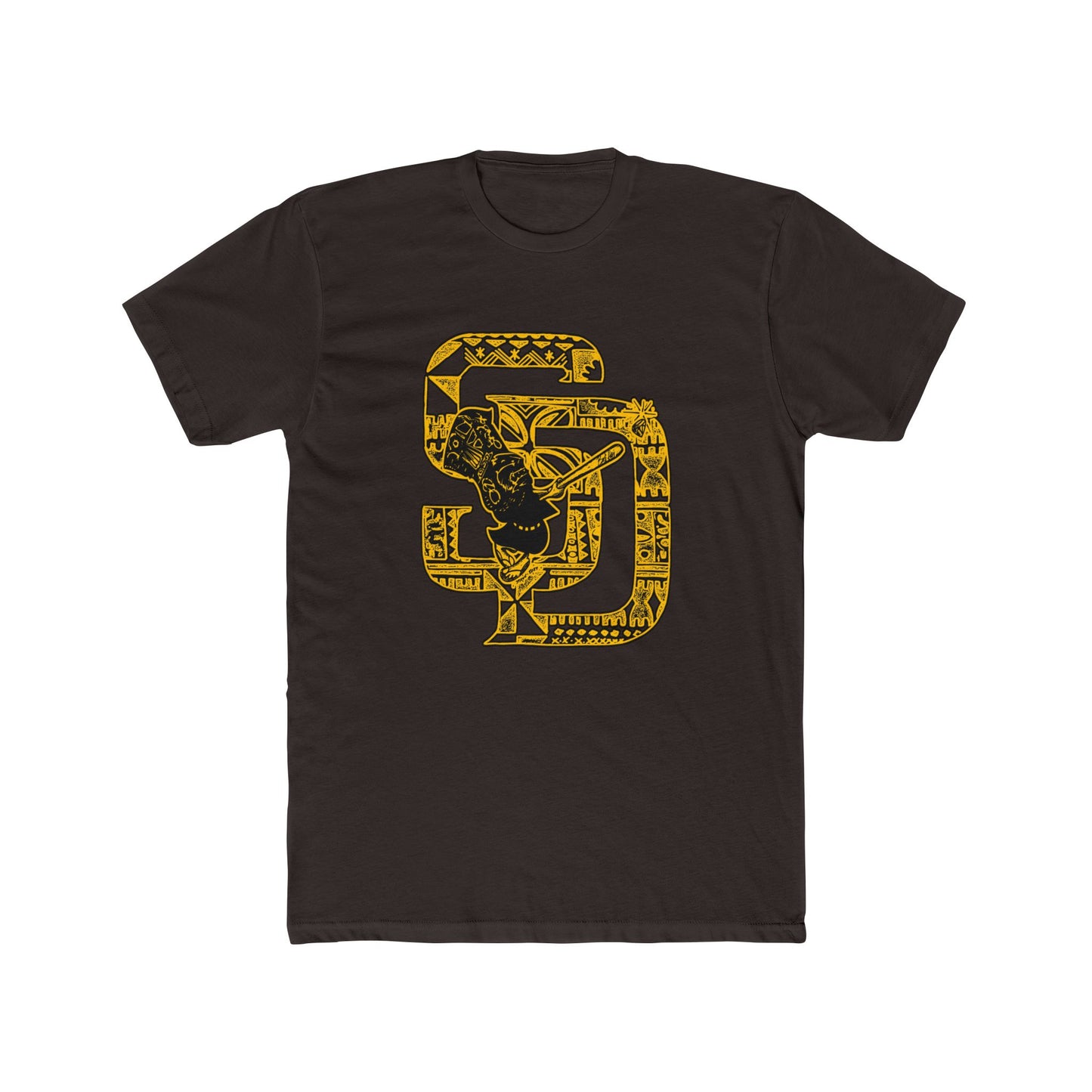 SD Tiki Bali Hai Chocolate Front Graphic Tee