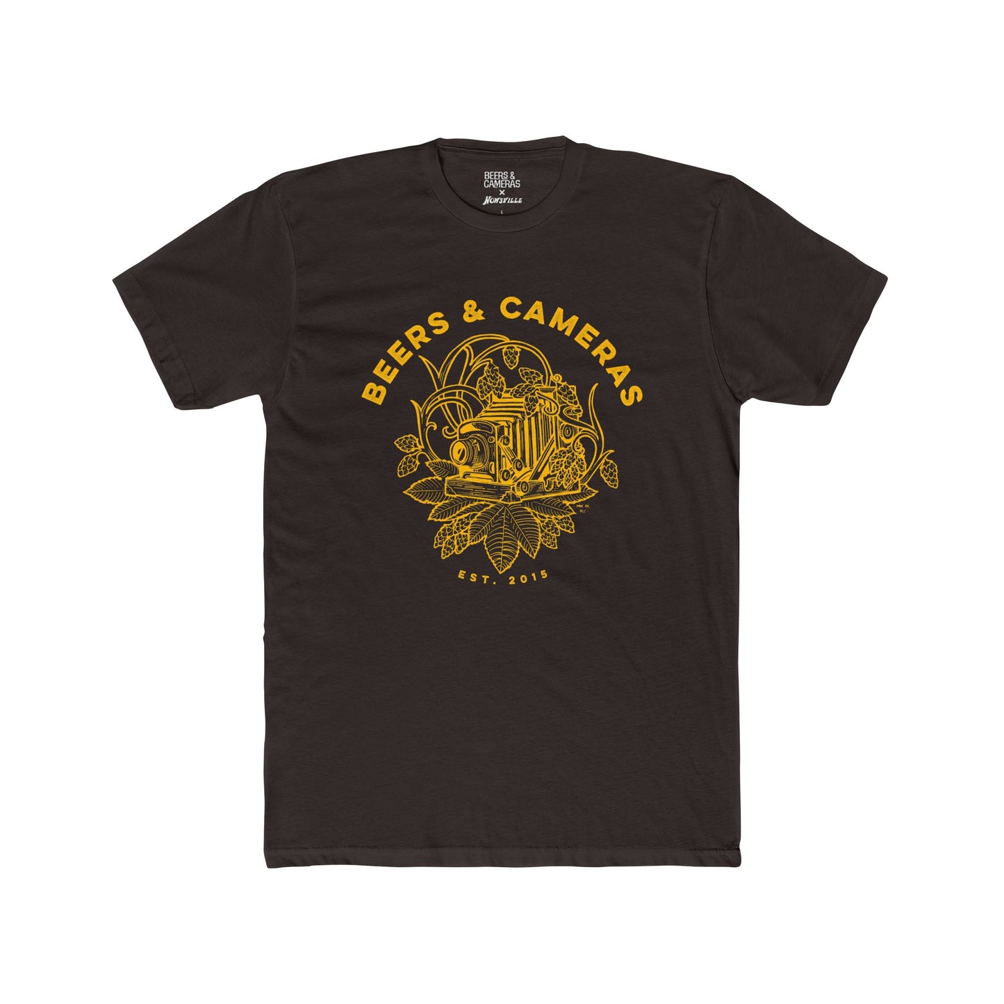 BEERS & CAMERAS - Hops & Bellows Artisan Tee