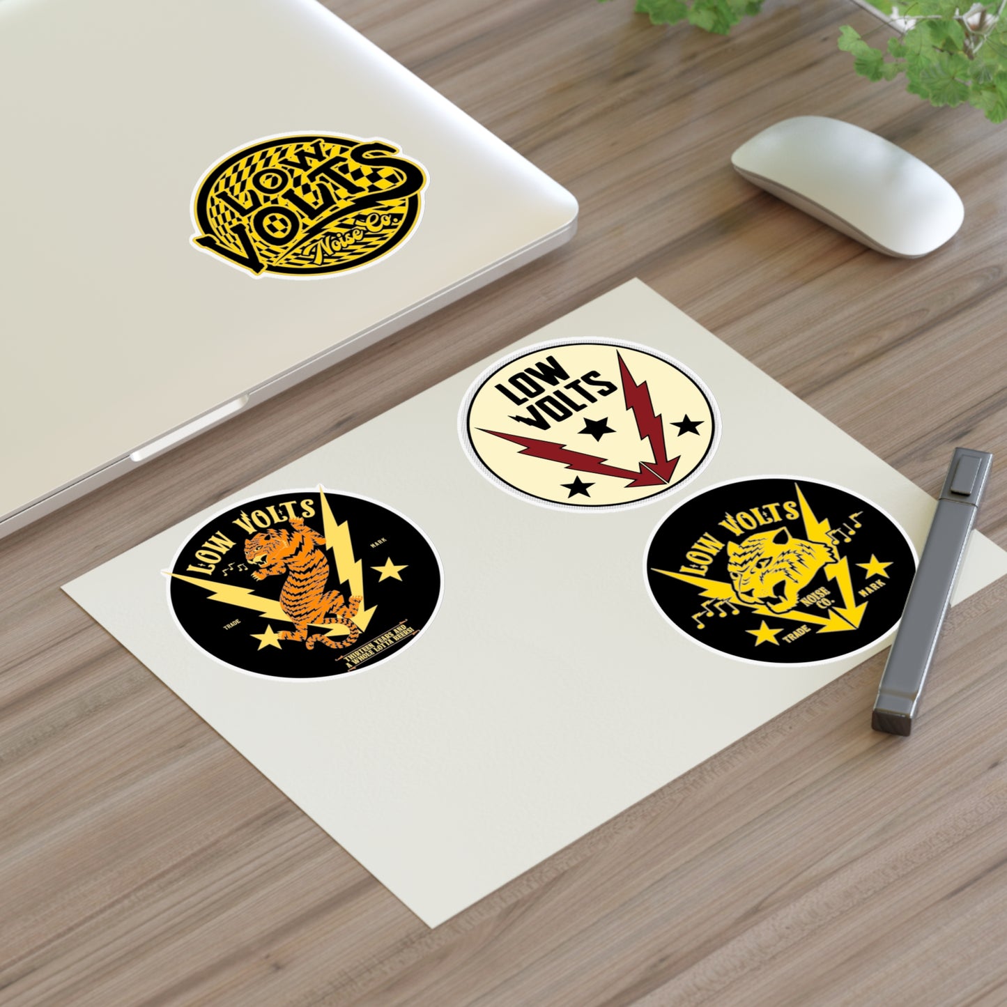 Low Volts - 4-in-1 Sticker Pack