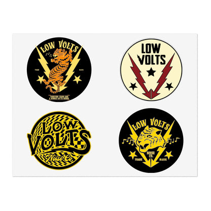 Low Volts - 4-in-1 Sticker Pack