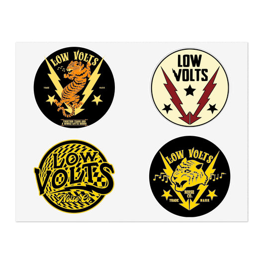 Low Volts - 4-in-1 Sticker Pack