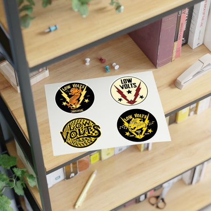 Low Volts - 4-in-1 Sticker Pack