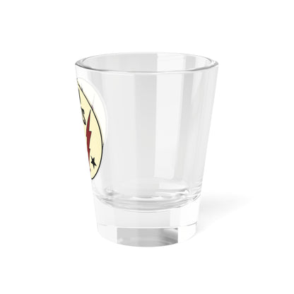 Low Volts - Circle Badge Shot Glass