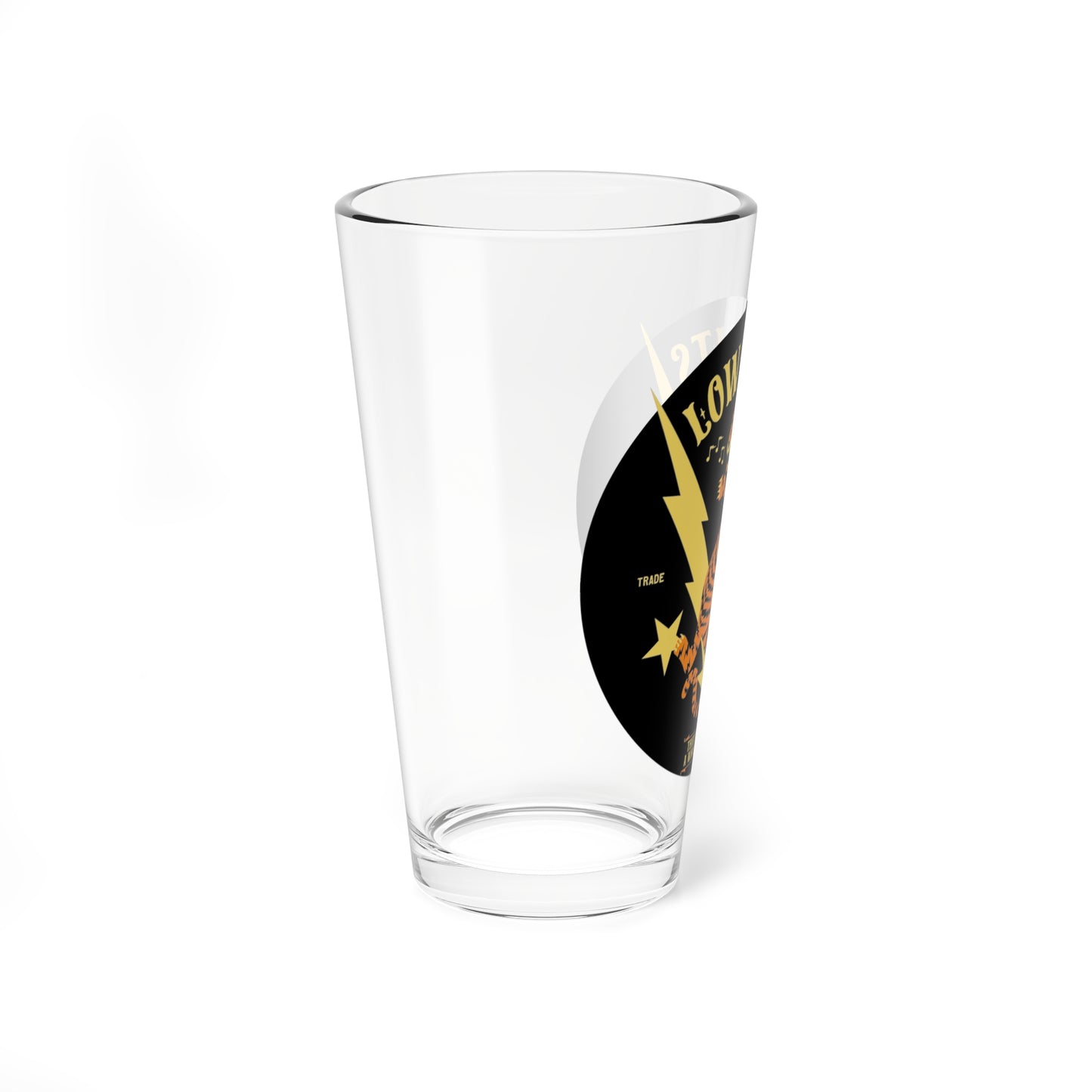 Low Volts - Electro Tiger Pint Glass
