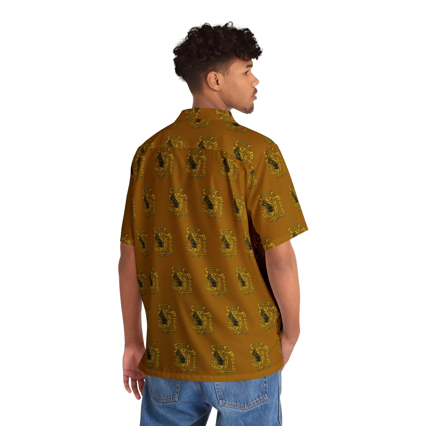 SD Tiki Bali Hai Aloha Shirt — Tight Repeat