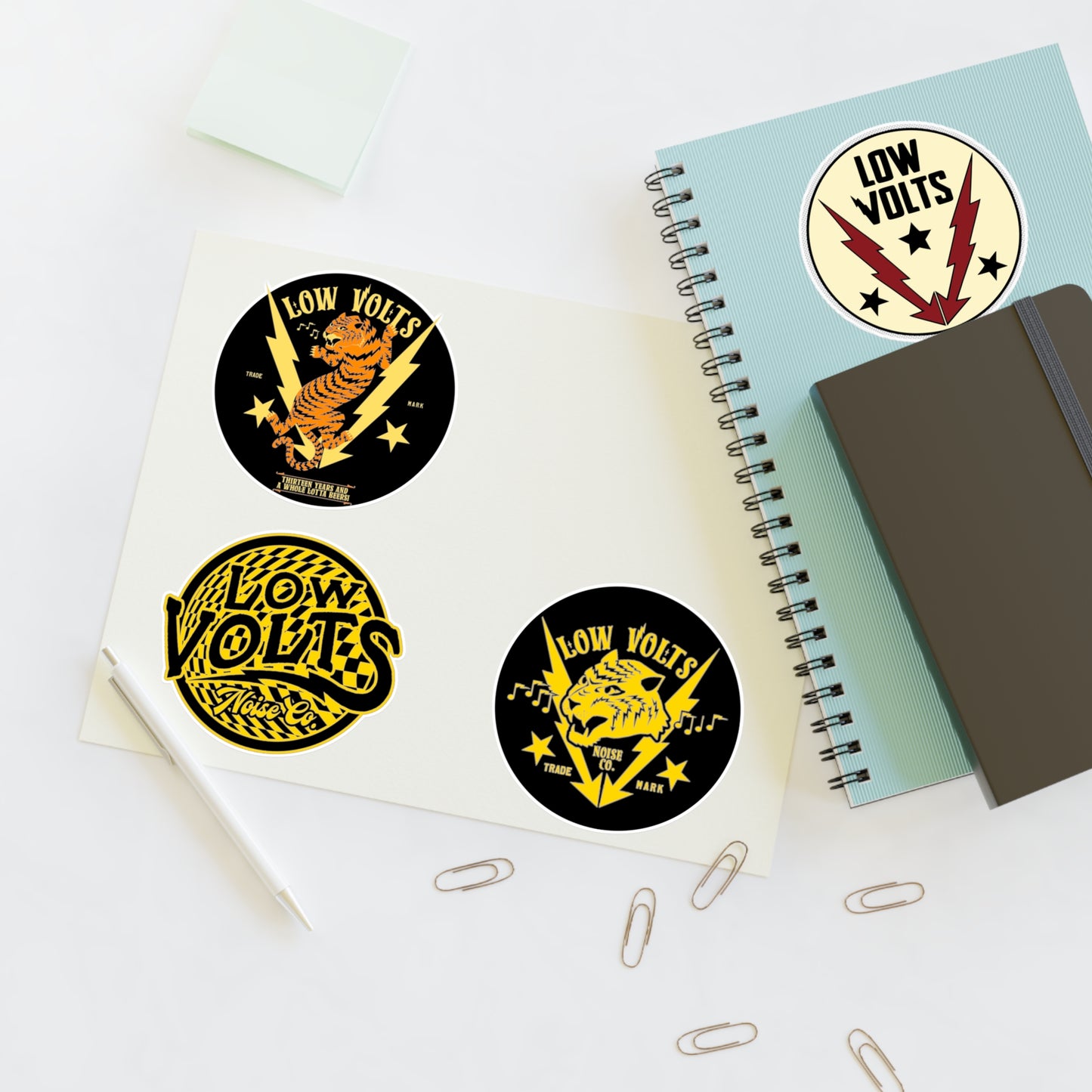 Low Volts - 4-in-1 Sticker Pack