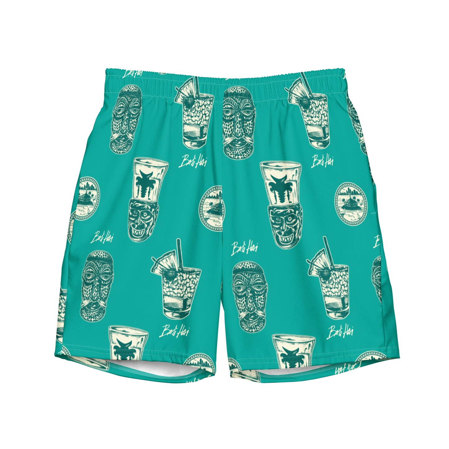 BALI HAI - swim trunks - turq. / cream