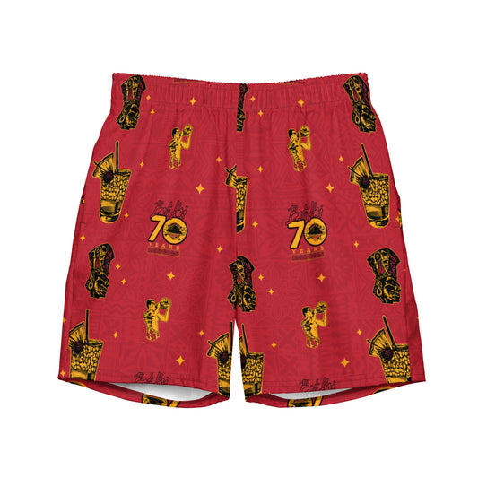 BALI HAI - 70th swim trunks - red