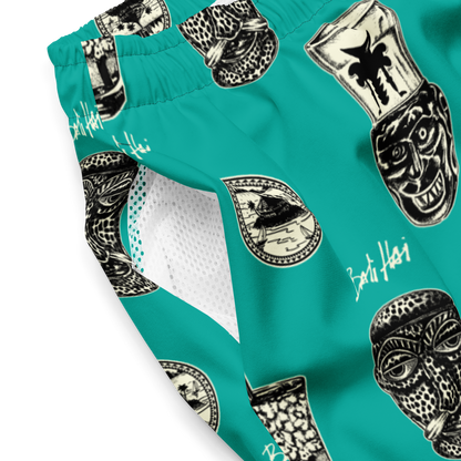 BALI HAI - swim trunks - turq. / black