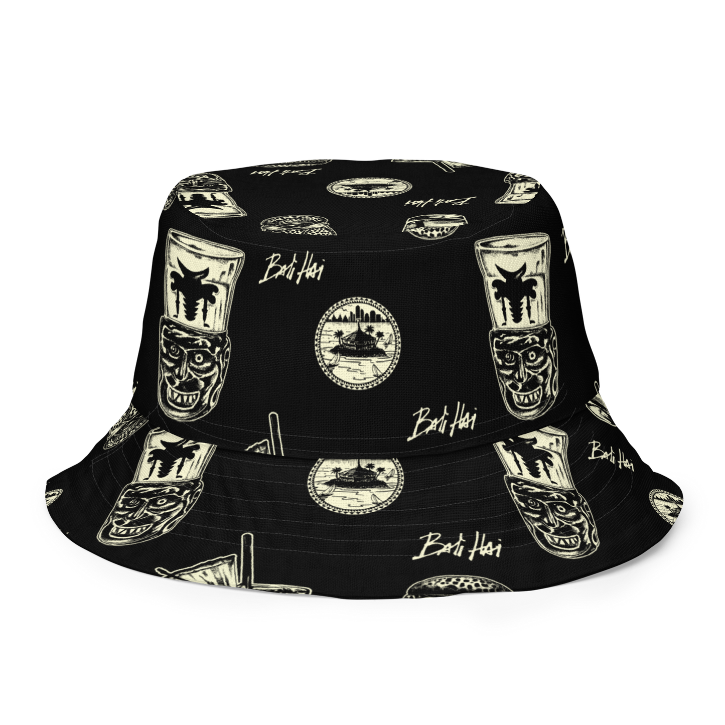 BALI HAI - reversible hat - SD brown/gold