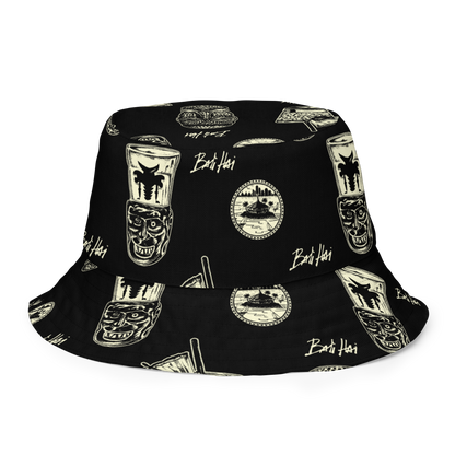 BALI HAI - reversible hat - all black