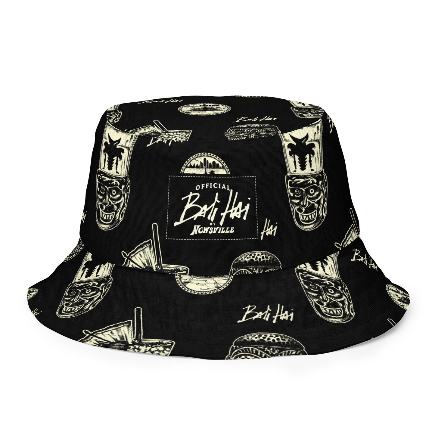 BALI HAI - reversible hat - all black