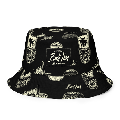 BALI HAI - reversible hat - all black