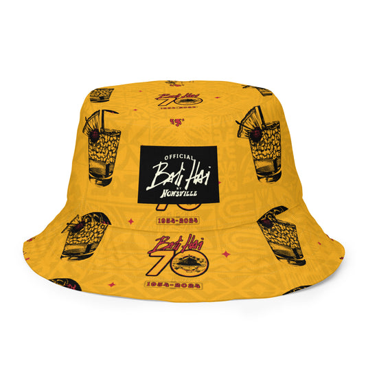 BALI HAI - 70th - bucket hat - SD brown/gold