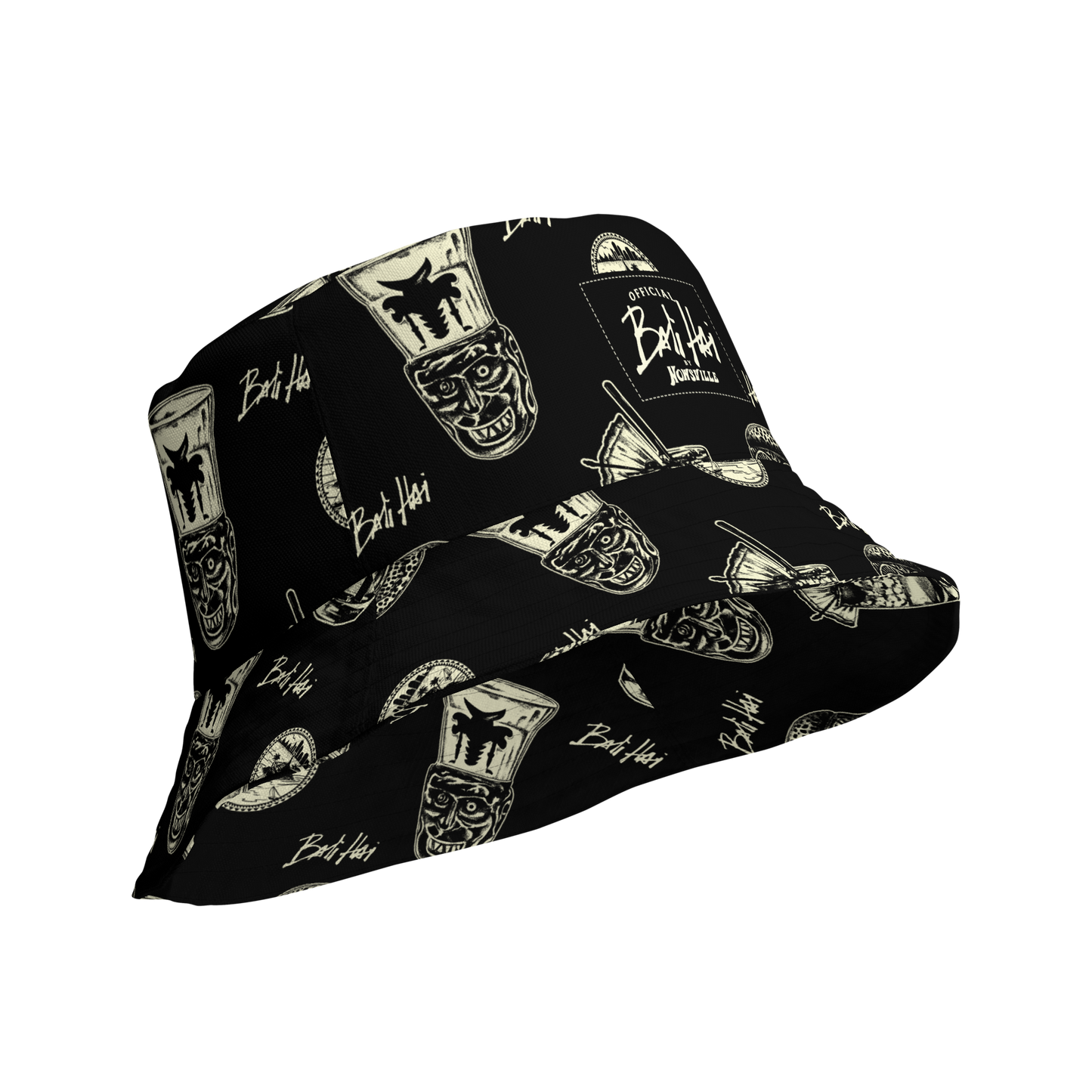 BALI HAI - reversible hat - all black