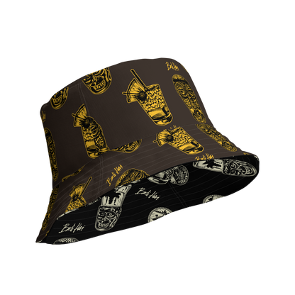 BALI HAI - reversible hat - SD brown/gold