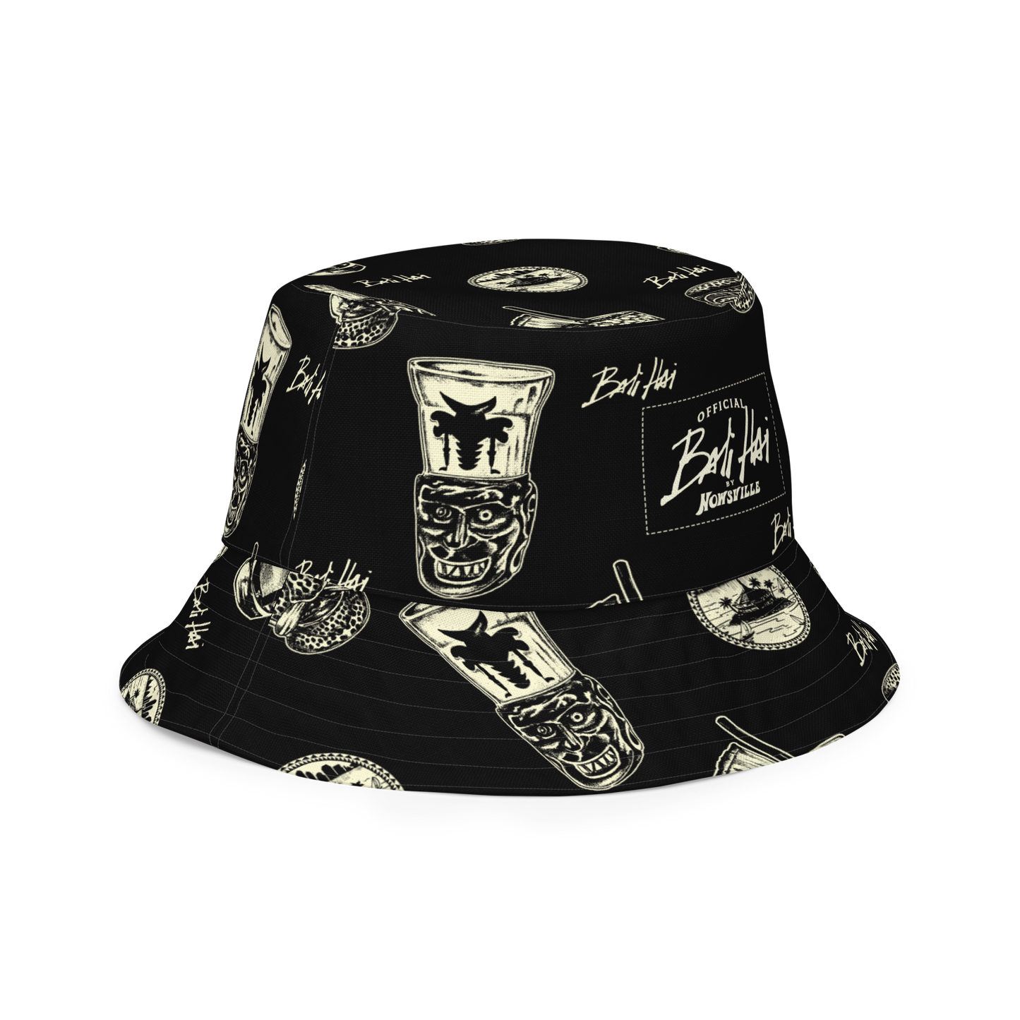 BALI HAI - reversible hat - SD brown/gold