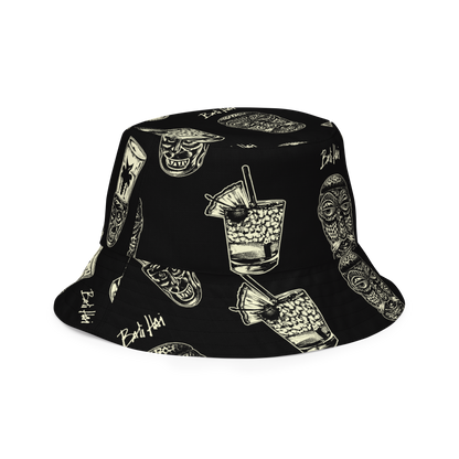 BALI HAI - reversible hat - all black