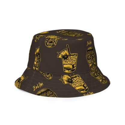 BALI HAI - reversible hat - SD brown/gold