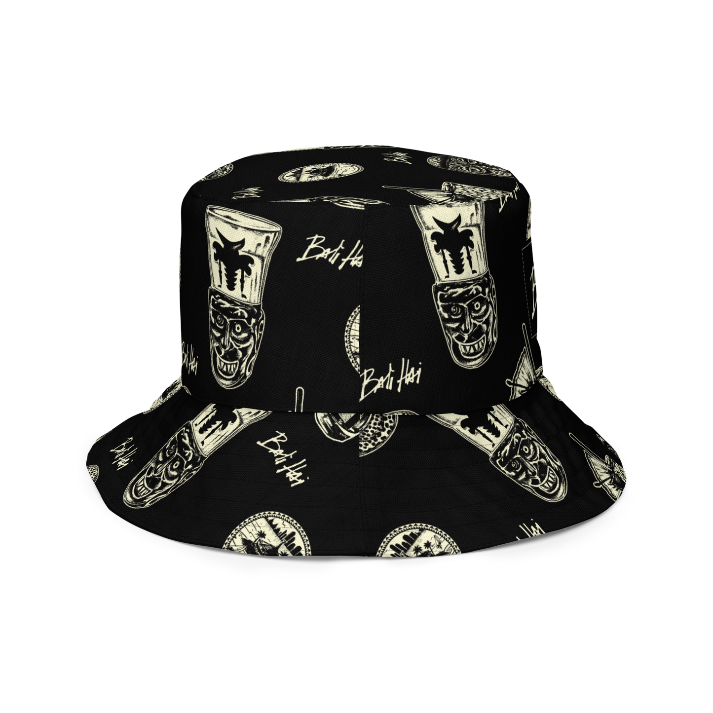 BALI HAI - reversible hat - all black